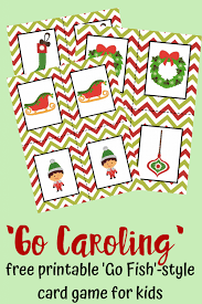 go caroling printable christmas card