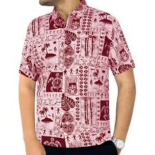 Hawaiian Shirt Mens Beach Aloha Camp Party Holiday Button Down Pocket Turtle Print Cotton