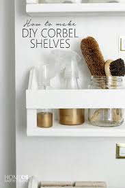 diy corbel shelves home made by carmona