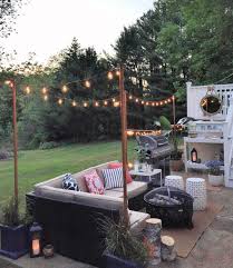outdoor string light ideas for backyard