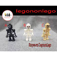 Minifigure mô hình bộ xương Ninjago Halloween hải tặc cướp biển