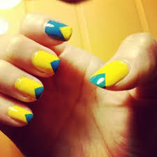 23 great yellow nail art designs 2020 #naildesigns #nailart. Yellow Nail Art Nails10