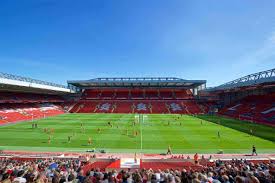 Sports club · stadium, arena & sports venue · sports team. Anfield The 6th Biggest Stadium In England After Summer Expansion Liverpool Fc This Is Anfield
