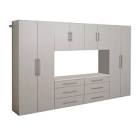 HangUps 120-inch Storage Cabinet Set (6-Piece) GRGW-0709-6M Prepac