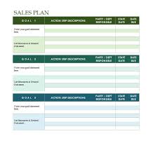 32 Sales Plan Sales Strategy Templates Word Excel