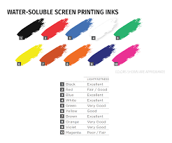 Speedball Water Soluble Screen Printing Inks Speedball Art
