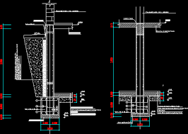Foundations To A Basement In Autocad