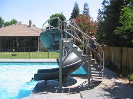 An above ground pool deck is affordable, easy to install, requires less maintenance and is easily available in the market. Vortex Pool Slide S R Smith Pool Slides