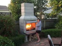 Diy Outdoor Fireplaces Wood Burning