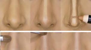 If you have a really long nose, for instance, and you want it to appear slim but smaller, you would put highlight on the tip of your nose, and contour the bridge and the tip with a darker shade to make the bridge look shorter. How To Fake A Nose Job With Contouring Deepak Raj Dugar Md Plastic Surgeon