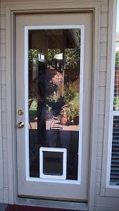 Its unique mounting system is built to the. Doors4petsandpeople Home Single Patio Door Patio Doors Exterior Doors