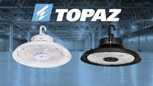 topaz led round high bay fixtures