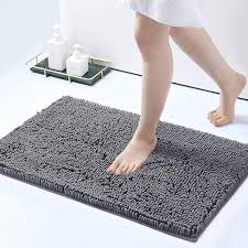 smiry luxury chenille bath rug extra