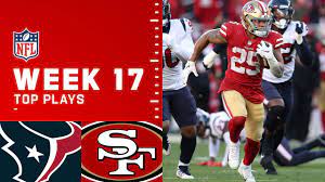49ers Top Plays from Week 17 vs. Texans ...