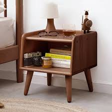 Walnut Rectangle Top End Table