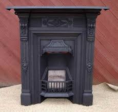Complete Original Antique Fireplace