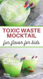 fast and easy toxic waste mocktail recipe