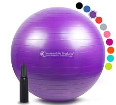Exercise Ball For Yoga Balance Stability From Smarterlife Fitness Pilates Birthing Therapy Office Ball Chair Classroom Flexible Seating