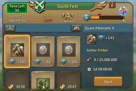 Guild Fest Quests Lords Mobile Wiki Fandom