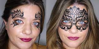 face lace the lazy s halloween makeup