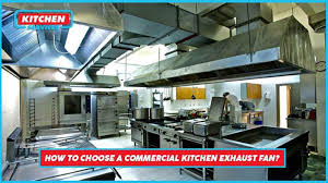 commercial kitchen exhaust fan