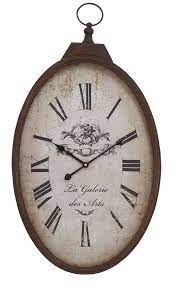 Wall Clock Vintage Style With Roman