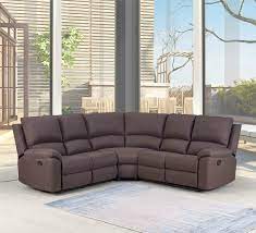 small sectional sofas with recliner