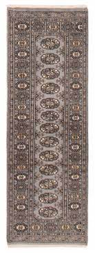 ecarpetgallery hand knotted finest peshawar bokhara grey wool rug 2 1 x 6 0