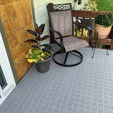 greatmats patio outdoor tiles pvc perforated outdoor deck patio tiles 1x1 ft various colors pool surround wet area drainage tile