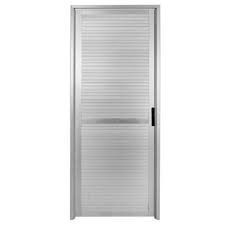 Puerta ciega de aluminio exterior reforzada blanca. Puertas De Aluminio Sodimac Com Uy