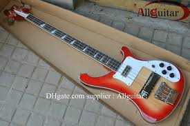 Deluxe 4 Strings Bass 4003 Flowers Binding Body Sunburst Color China Electric Bass Guitar Bass Guitar Chords Chart Travel Bass Guitar From Allguitar