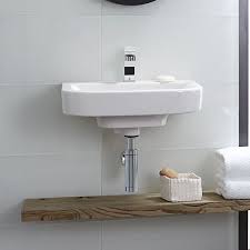 wall mounted sink sink small bathroom