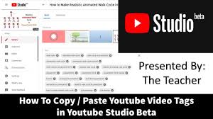 Youtube video tags generator & keyword tool online. How To Copy And Paste Youtube Video Tags In Youtube Studio Beta Youtube