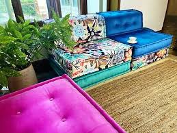 Modular Mah Jong Sofa Couch Set