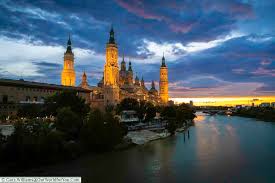Charming City Of Zaragoza Spain