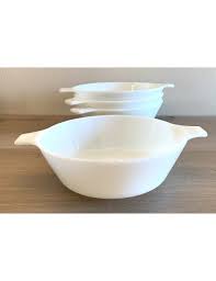 Bowl Soup Bowl White Milk Glass