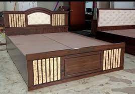 Queen Size Plywood Bottom Storage Bed