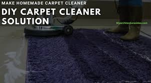 diy carpet cleaner solution make