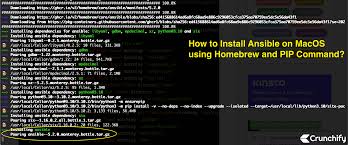 install ansible on macos using homebrew