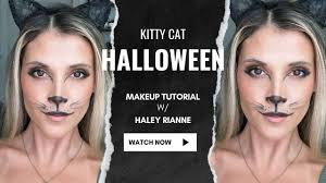 kitty cat halloween makeup tutorial