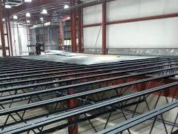 steel deck bar joist mezzanine