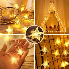 star fairy lights battery operated