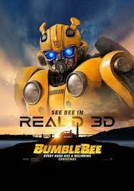  bumblebee  begins with a lifeless homage/tip of the cap to the animated transformers: Bumblebee 2018 Trailers Tv Spots Clips Featurettes Images And Posters Movie Posters Bumble Bee Best Movie Posters