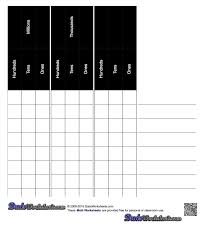 Printable Place Value Chart With Decimals And Periods Math