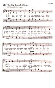 Our national anthem, the u.s. The Star Spangled Banner Hymnary Org