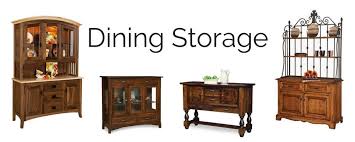 Alexandria server with hutch topper | dutch craft furniture. American Made Dining Room Storage Furniture