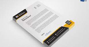 20 letterhead templates in psd ms word