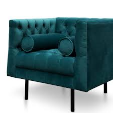 It really is hip to be square in this case. Pilla Velvet Armchair Teal Green Interior Secrets