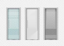 Glass Door Vector Art Icons And