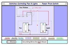 Exhaust Fan Light Light Switch Wiring